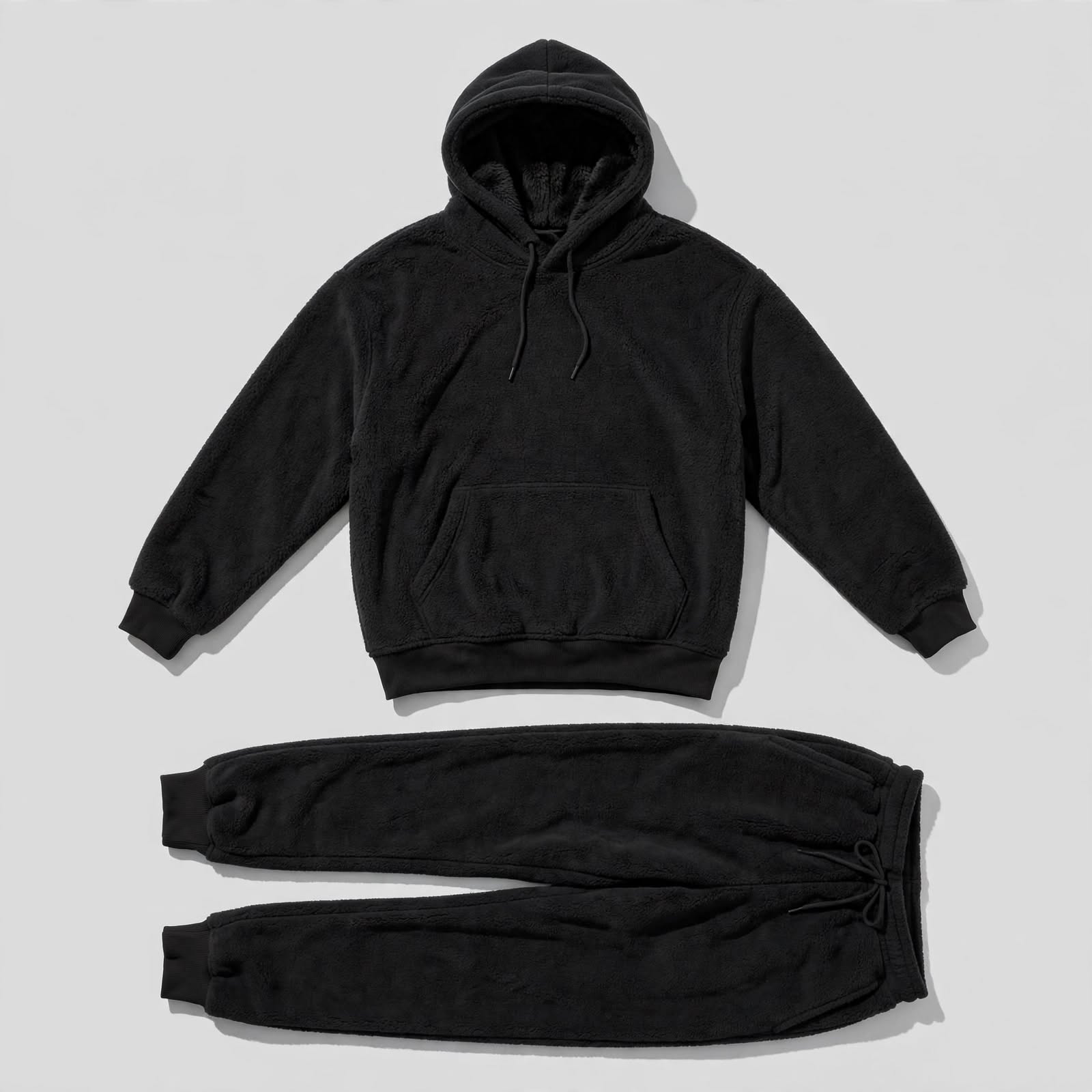 Custom Heavyweight Tracksuit – Thick Hoodie & Joggers for Winter